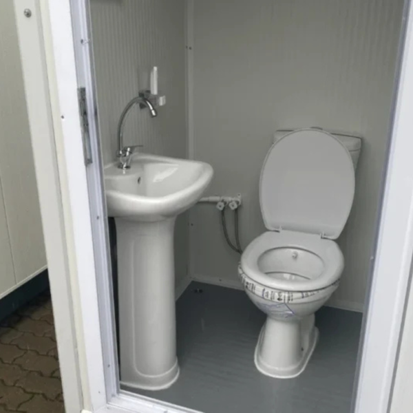 conteneur sanitaire compact Conteneur sanitaire compact 1,20 × 1,15 m
