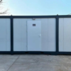 bloc douche chantier Conteneur de douche 6 places neuf 2,40 × 6,00 m avec lavabos