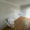 conteneur sanitaire2 PMR Conteneur de toilettes double 4 × 2 m avec rampe d’accès PMR