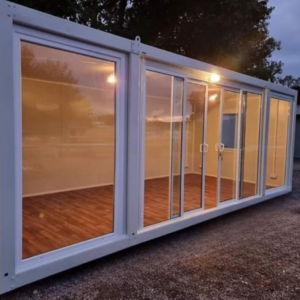 Bureau bulle de vente modulaire et personnalisable