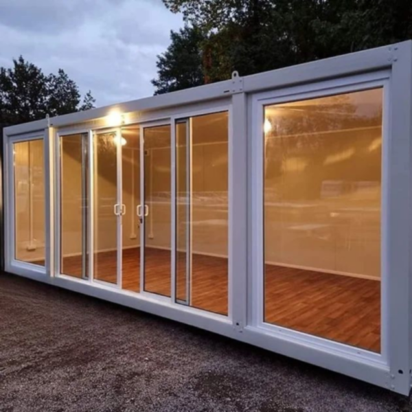 Bureau bulle de vente modulaire et personnalisable