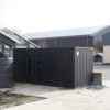 Conteneur de stockage 5 × 2 m avec double porte latérale – 10 m² Conteneur de stockage 5 × 2 m avec double porte latérale – 10 m²