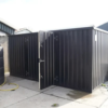 Conteneur de stockage 5 × 2 m avec double porte latérale – 10 m². Conteneur de stockage 5 × 2 m avec double porte latérale – 10 m²