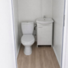 Conteneur bureau de 18 m² avec toilettes