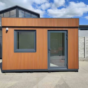 bureau préfabriqué 10 m Module bureau préfabriqué 4 × 2,5 m isolé – 10 m²