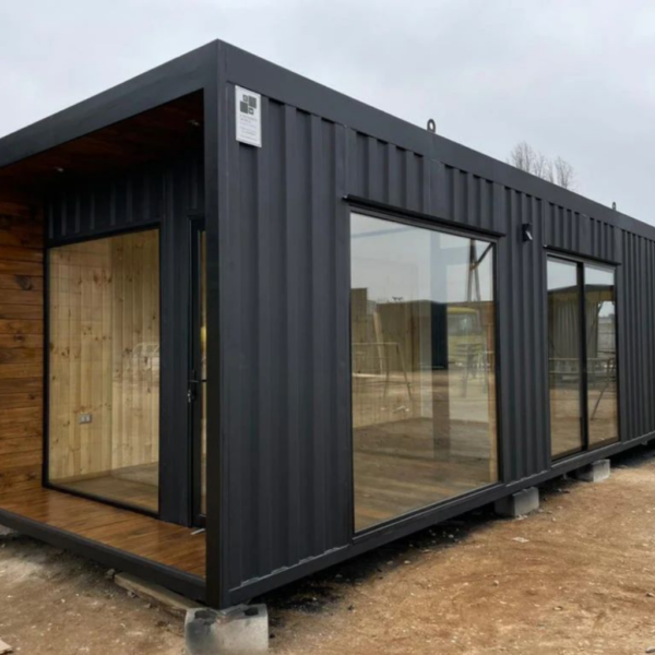 Module préfabriqué DALÍ 8 × 3 m avec salle de bains – 24 m² Module préfabriqué DALÍ 8 × 3 m avec salle de bains – 24 m²